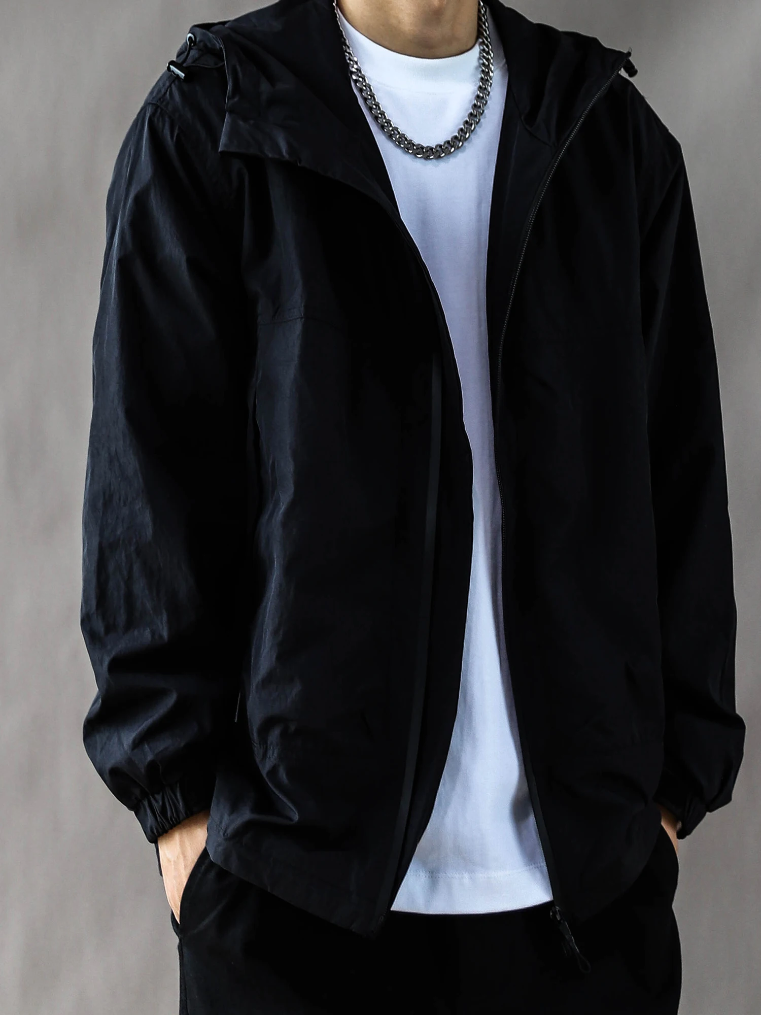 American Retro Heavyweight Jaet Men's Spring Autumn Trendy Loose Casual 2025 New High Street Hooded Open Cardigan Bla
American Retro Heavyweight Jaet Men's Spring Autumn Trendy Loose Casual 2025 New High Street Hooded Open Cardigan Bla