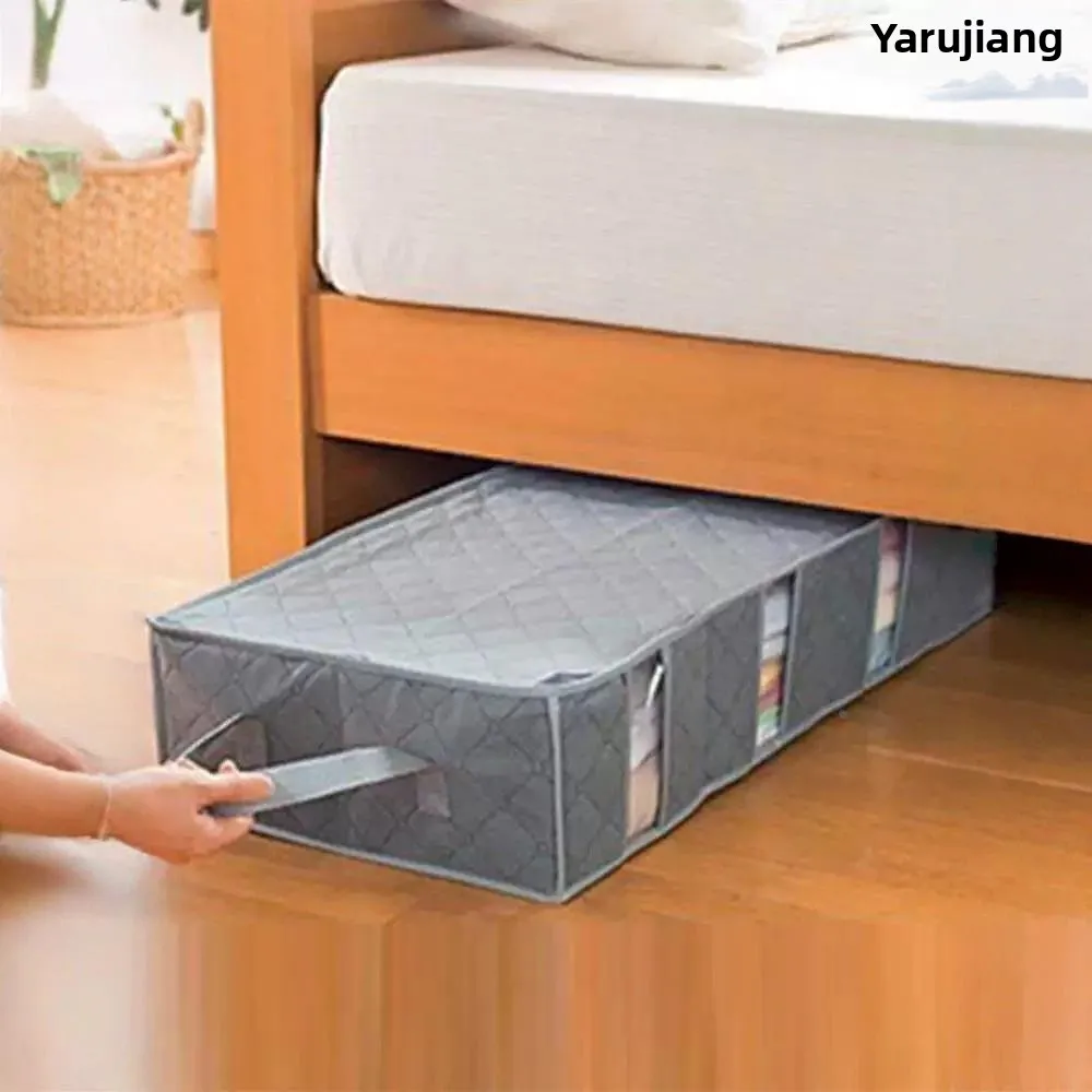 Extra Large Flat Storage Box Bed underneath Cotton Quilt Storage Bag Foldable Space Organizer for Home And Bedroom
Extra Large Flat Storage Box Bed underneath Cotton Quilt Storage Bag Foldable Space Organizer for Home And Bedroom