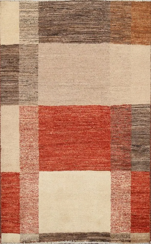 Modern Geometric Gabbeh Kashkoli Oriental Area Rug Hand-knotted Foyer Carpet 3x4 Living Room Decoration
Modern Geometric Gabbeh Kashkoli Oriental Area Rug Hand-knotted Foyer Carpet 3x4 Living Room Decoration