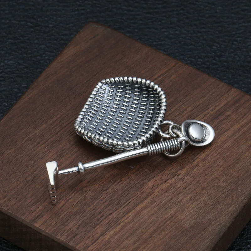 925 Sterling Silver Thai Silver Miniature Rake Dustpan Gold Ingot Lucky Charm Pendant for Men Women Vintage Hippie Jewelry
925 Sterling Silver Thai Silver Miniature Rake Dustpan Gold Ingot Lucky Charm Pendant for Men Women Vintage Hippie Jewelry