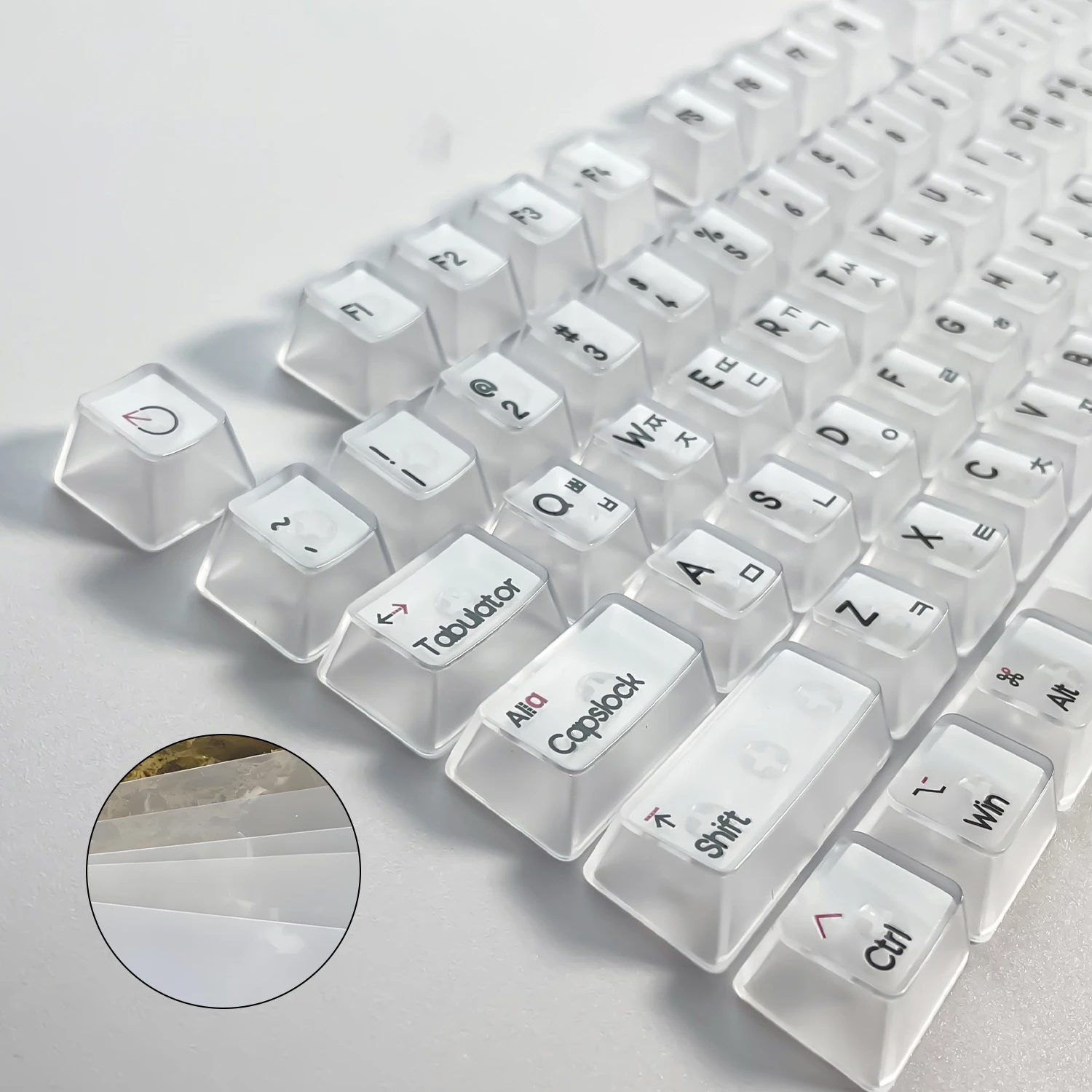 Прозрачные корейские колпачки для клавиш OEM-профиля, туманный сквозной матовый колпачок для механической геймерской клавиатуры ISO Enter, колпачки для клавиш с RGB-подсветкой
Прозрачные корейские колпачки для клавиш OEM-профиля, туманный сквозной матовый колпачок для механической геймерской клавиатуры ISO Enter, колпачки для клавиш с RGB-подсветкой