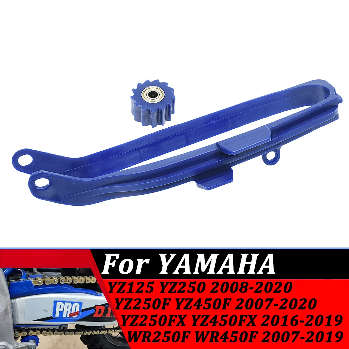 Motorcycle Swingarm Chain Slider Guide Bottom Roller Chain Guide Sprocket Guard For Yamaha YZ WR 125 250 250F 250X 450F Parts
Motorcycle Swingarm Chain Slider Guide Bottom Roller Chain Guide Sprocket Guard For Yamaha YZ WR 125 250 250F 250X 450F Parts