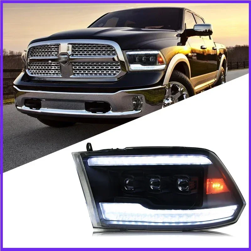 Автомобильные светодиодные фары в сборе для Dodge RAM 2009-2018, авто противотуманные фары DRL, стоп-сигнал, указатель поворота, Plug and Play
Автомобильные светодиодные фары в сборе для Dodge RAM 2009-2018, авто противотуманные фары DRL, стоп-сигнал, указатель поворота, Plug and Play