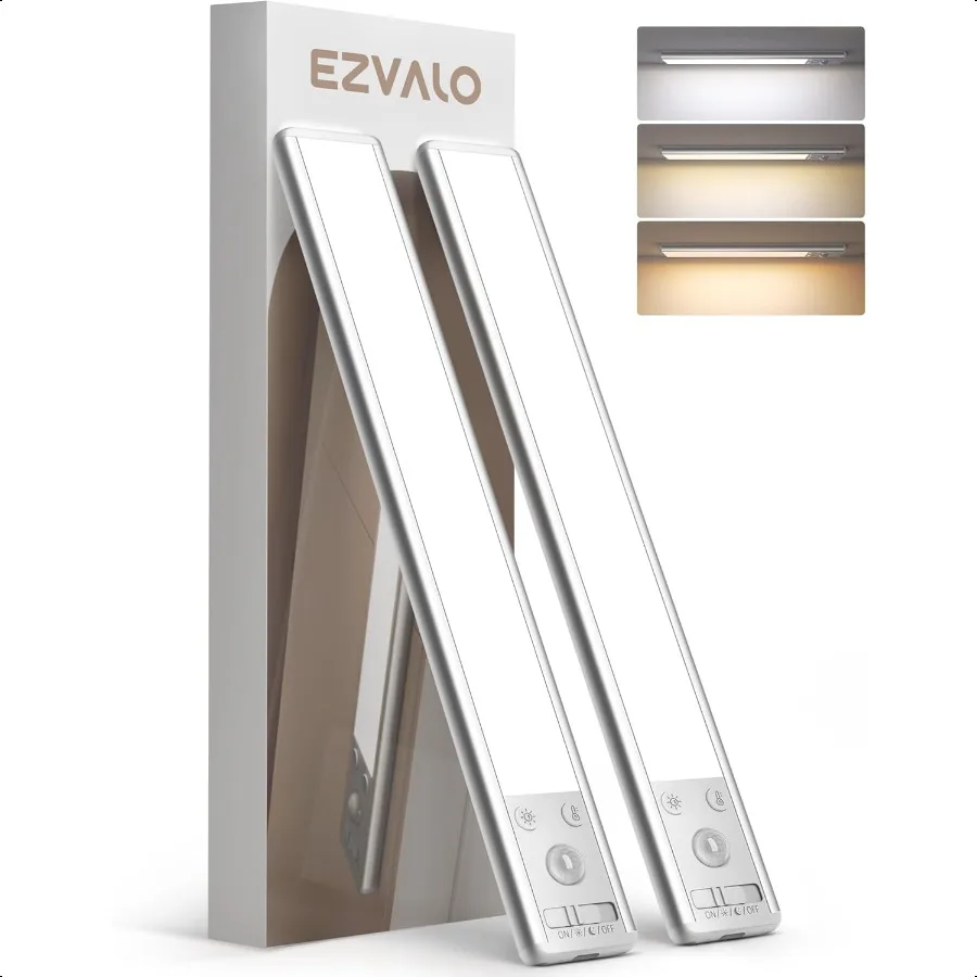 Under Cabinet Lighting Wireless 3 Color Temps Motion Activated Under Cabinet Lights 62 LED Rechargeable Battery Operated Dimmab
Under Cabinet Lighting Wireless 3 Color Temps Motion Activated Under Cabinet Lights 62 LED Rechargeable Battery Operated Dimmab