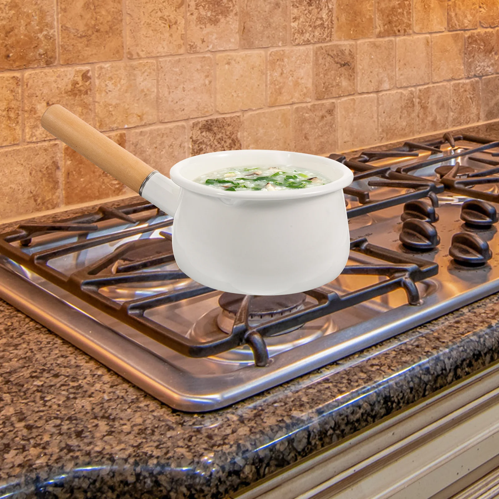 1000ml Enamel Snow Pan Baby Food Wood Handle Red Electric Ceramic Halogen Induction Stoves Lightweight Flexible
1000ml Enamel Snow Pan Baby Food Wood Handle Red Electric Ceramic Halogen Induction Stoves Lightweight Flexible