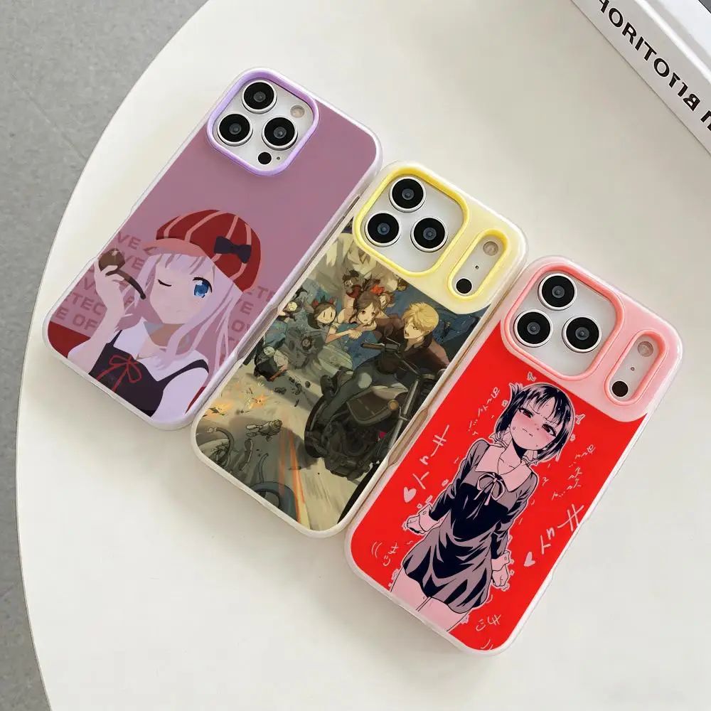 Anime K-Kaguya-sama Phone Case Colorful 2‑in‑1 Jelly Matte Clear Full Protection Case For iPhone 11‑17 Series
Anime K-Kaguya-sama Phone Case Colorful 2‑in‑1 Jelly Matte Clear Full Protection Case For iPhone 11‑17 Series