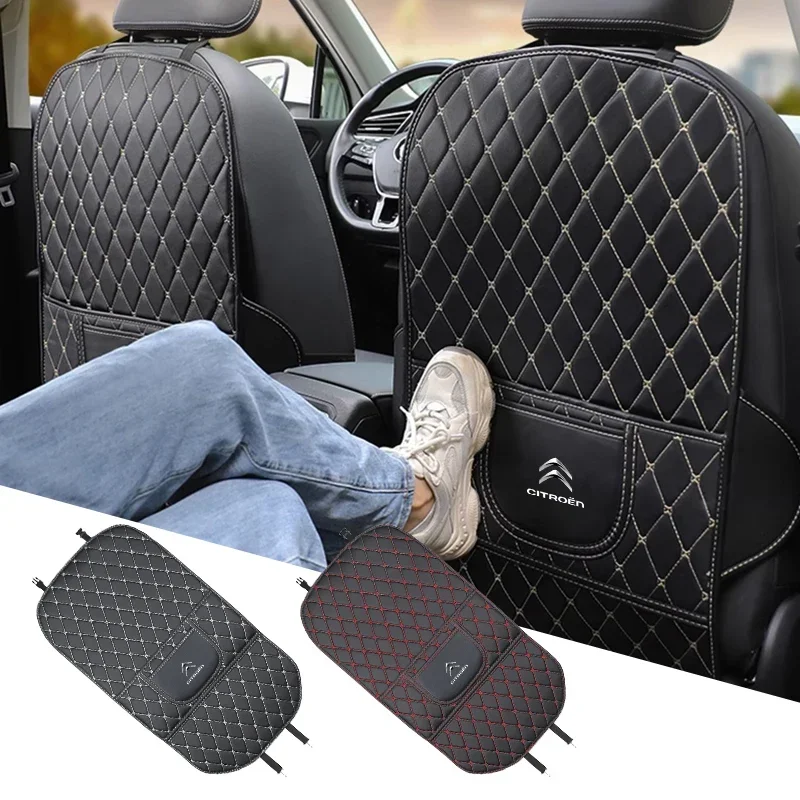 Car PU Leather Anti-Child-Kick Pads Seat Back Anti-kick Mat For Citroen C4 C3 C5 C1 C2 Berlingo Celysee Cactus Picasso Grand
Car PU Leather Anti-Child-Kick Pads Seat Back Anti-kick Mat For Citroen C4 C3 C5 C1 C2 Berlingo Celysee Cactus Picasso Grand