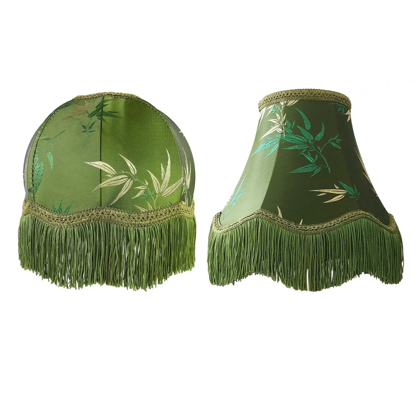 Table Lamp Shade Cover Lampshade Green with Tassel Durable Retro Decorative European Handmade Practical Bedside Light Cover
Table Lamp Shade Cover Lampshade Green with Tassel Durable Retro Decorative European Handmade Practical Bedside Light Cover