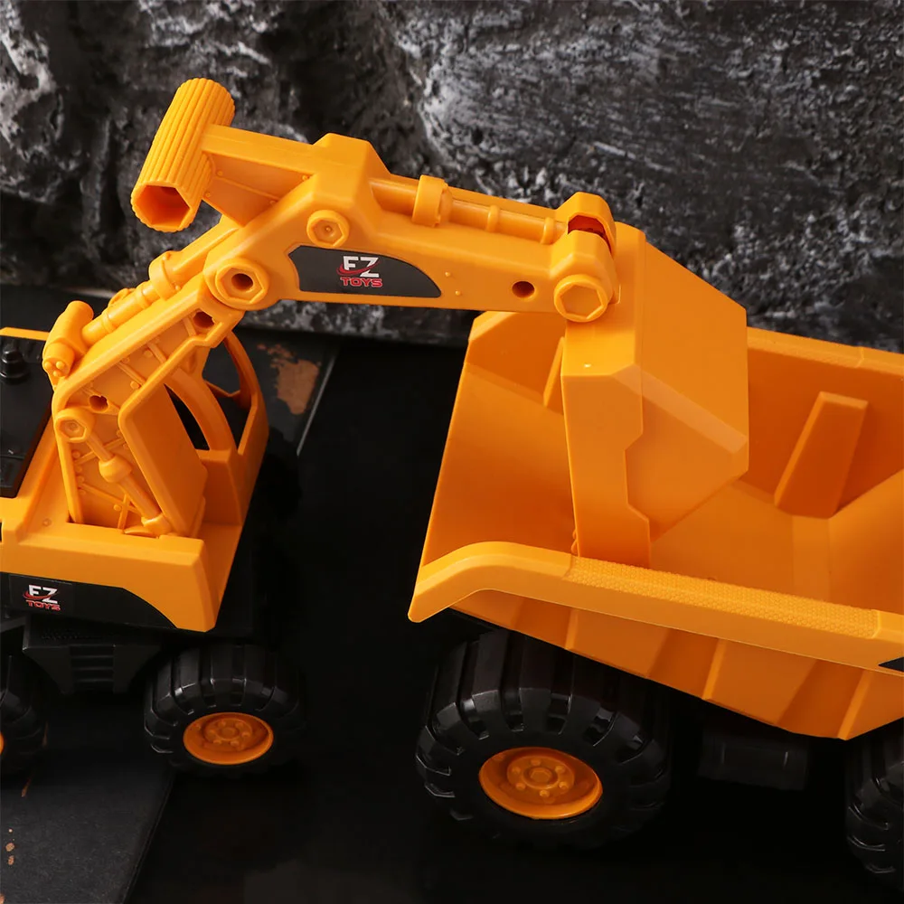 Inertia Driving Engineering Car Dump Truck Friction Digging Construction Vehicles Simulation Bulldozer Excavator Model
Inertia Driving Engineering Car Dump Truck Friction Digging Construction Vehicles Simulation Bulldozer Excavator Model