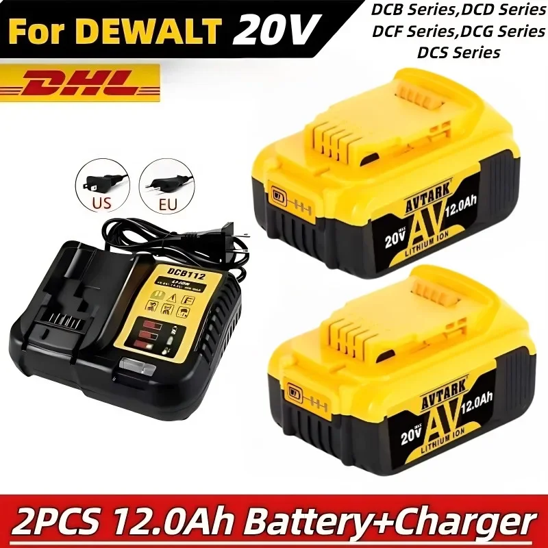DCB200 20V 12.0Ah Lithium Replacement Battery For Dewalt 18V DCB184 DCB200 DCB182 DCB180 DCB181 DCB182 DCB201 DCB206
DCB200 20V 12.0Ah Lithium Replacement Battery For Dewalt 18V DCB184 DCB200 DCB182 DCB180 DCB181 DCB182 DCB201 DCB206