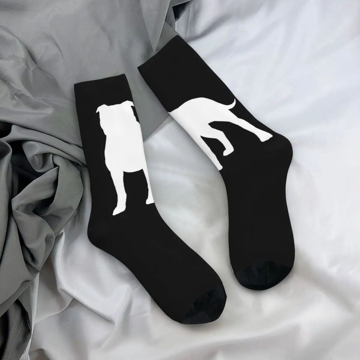 All Seasons Crew Stockings Staffordshire Bull Terrier Silhouette(s) Socks Crazy Hip Hop Long Socks for Men Women Gifts
All Seasons Crew Stockings Staffordshire Bull Terrier Silhouette(s) Socks Crazy Hip Hop Long Socks for Men Women Gifts