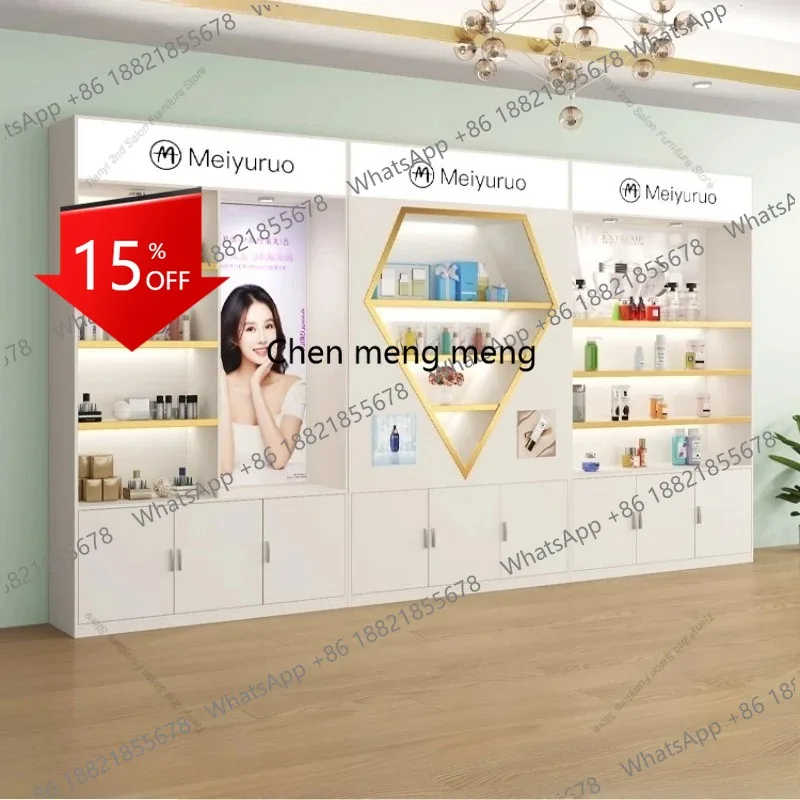 E153 Nordic Creative Cosmetics Display Cabinets Modern Minimalist Beauty Salon Skin Care Products Rack Beauty Shop Furniture
E153 Nordic Creative Cosmetics Display Cabinets Modern Minimalist Beauty Salon Skin Care Products Rack Beauty Shop Furniture