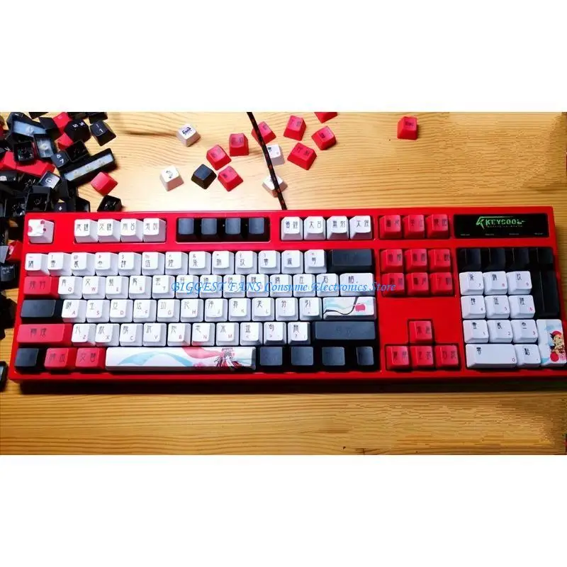 104Keys PBT Dye Sublimation Keycaps for Mechanical Gaming Keyboard MX Switches
104Keys PBT Dye Sublimation Keycaps for Mechanical Gaming Keyboard MX Switches