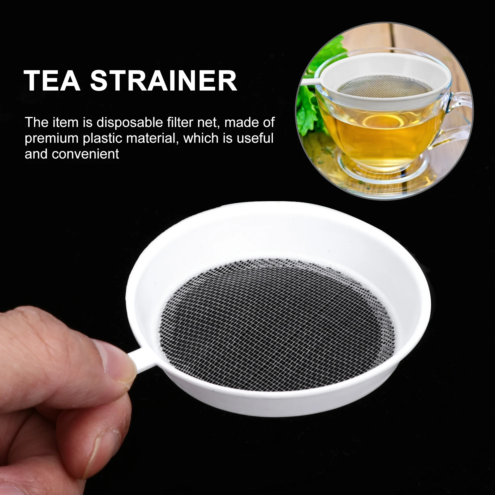 100pcs Medicine Residues Strainer Disposable Filter Net For Tea Liquid Filtering Fine Mesh Strainer For Home Office Use
100pcs Medicine Residues Strainer Disposable Filter Net For Tea Liquid Filtering Fine Mesh Strainer For Home Office Use
