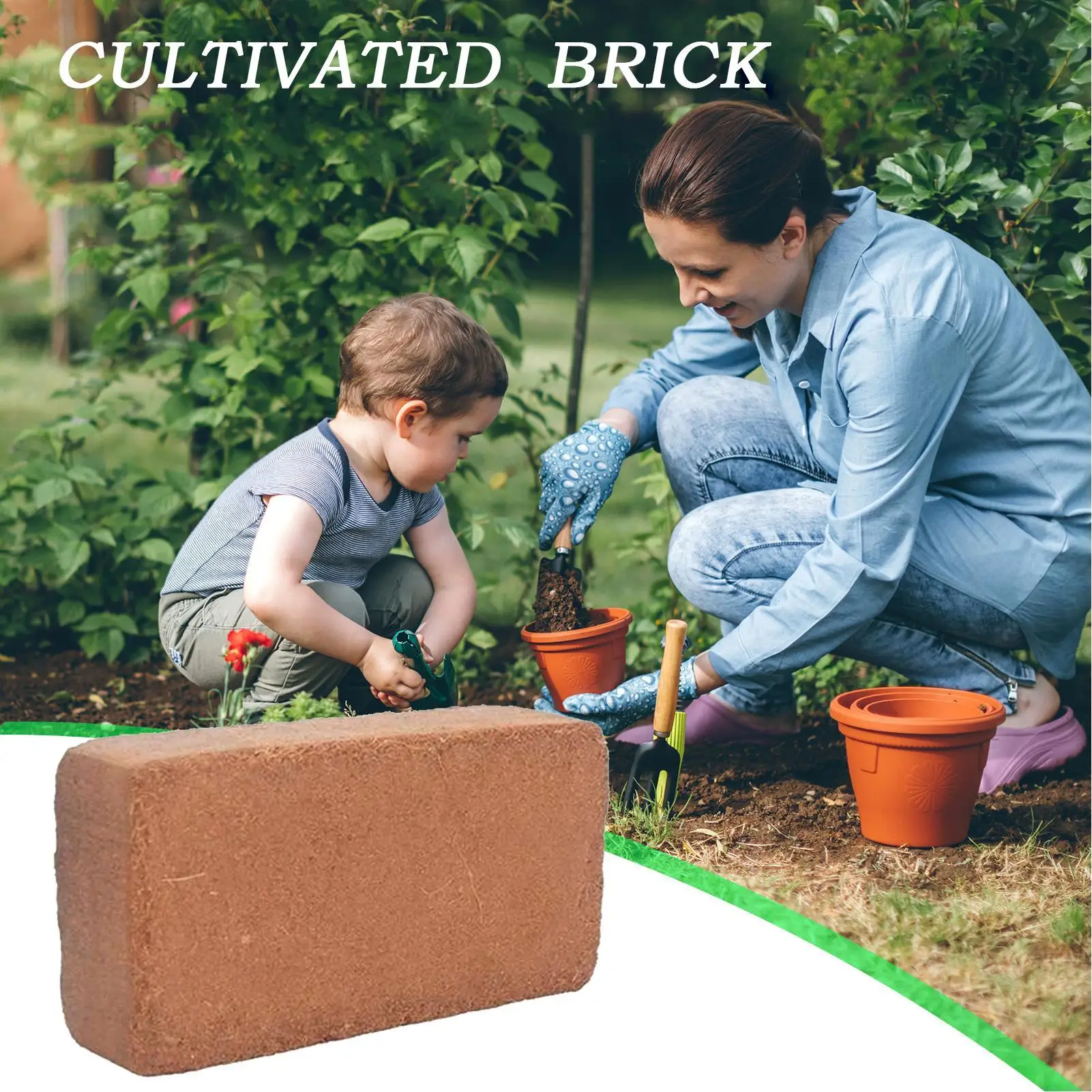 Coco Brick Organic Coir Bricks For Plants Potting Flower Supplies Landscaping Vegetables Indoor Outdoor Gardening Starting
Coco Brick Organic Coir Bricks For Plants Potting Flower Supplies Landscaping Vegetables Indoor Outdoor Gardening Starting