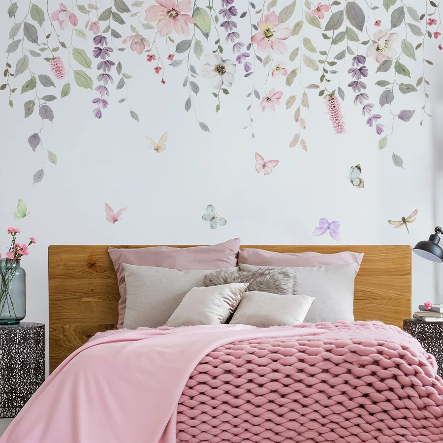 Creative Green Plants Flowers Vines Wall Sticker Home Decoration Waterproof Self-adhesive Stickers Bedroom Living Room Decor
Creative Green Plants Flowers Vines Wall Sticker Home Decoration Waterproof Self-adhesive Stickers Bedroom Living Room Decor