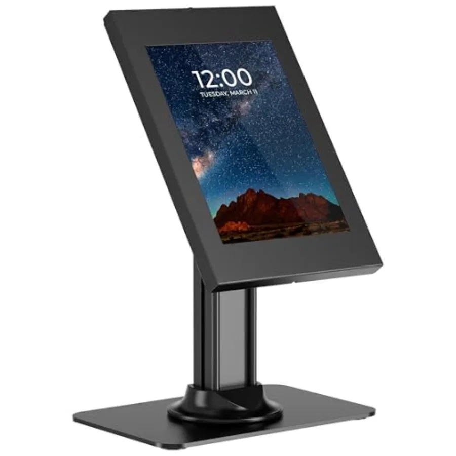 Стойка-киоск для iPad с защитой от краж, настольный корпус с замком, отдельно стоящая подставка, совместима с iPad Pro, iPad Air
Стойка-киоск для iPad с защитой от краж, настольный корпус с замком, отдельно стоящая подставка, совместима с iPad Pro, iPad Air