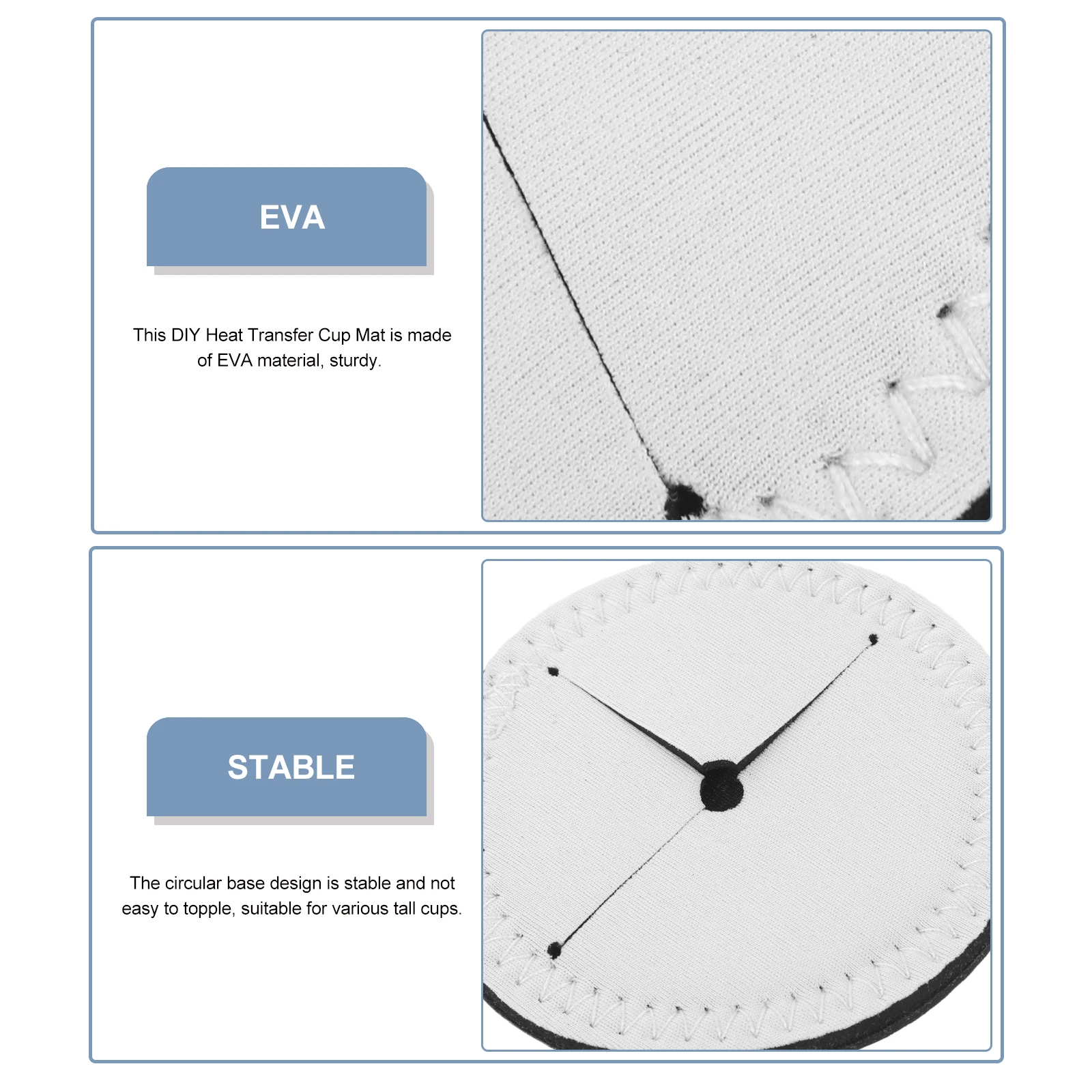 Creative Sublimation Coasters Red Cup Mats DIY Thermal Transfer Drink Insulator Goblet Mat Portable Round Scald for Home
Creative Sublimation Coasters Red Cup Mats DIY Thermal Transfer Drink Insulator Goblet Mat Portable Round Scald for Home