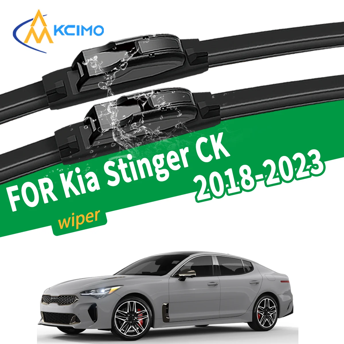 New Silent Wiper Blades for Kia Stinger CK 2018-2023 High Quality Natural Rubber Replacement
New Silent Wiper Blades for Kia Stinger CK 2018-2023 High Quality Natural Rubber Replacement