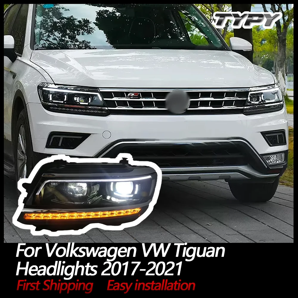 TYPY Full LED Car Light For Volkswagen VW Tiguan Headlights Assembly 2017-2021 Angel Eyes DRL Sequential Turn Signal
TYPY Full LED Car Light For Volkswagen VW Tiguan Headlights Assembly 2017-2021 Angel Eyes DRL Sequential Turn Signal