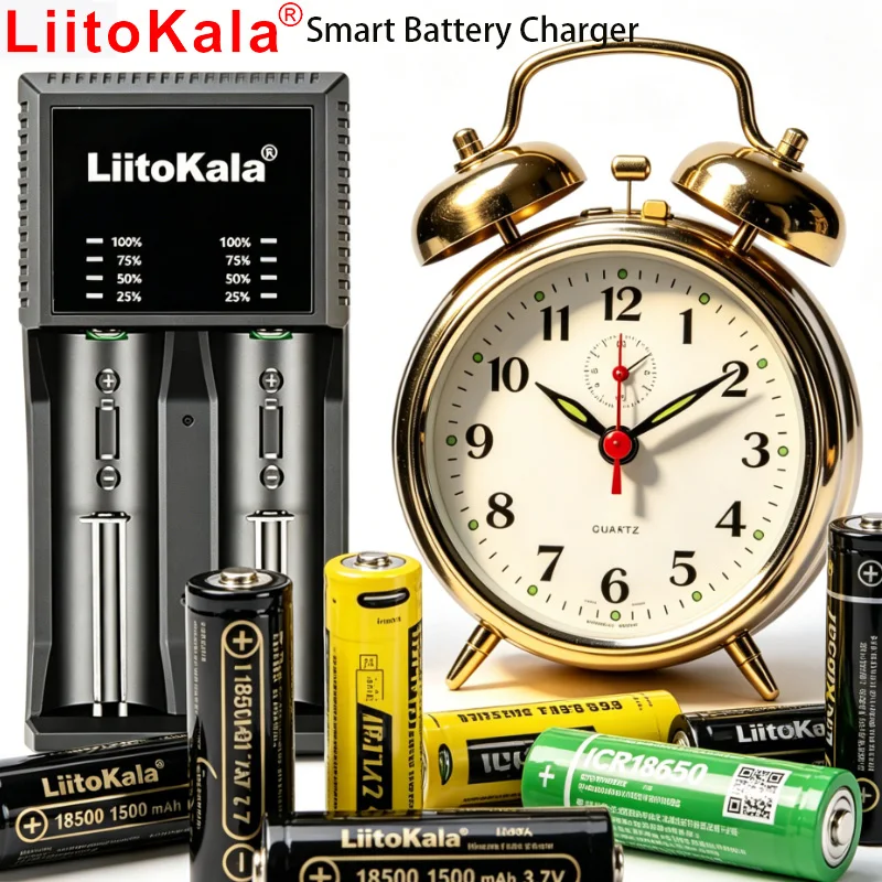 LiitoKala Lii-PL2 Smart Battery Charger for 18650 21700 18350 26650 14500 16340 3.7V - Universal Li-ion Battery Charger
LiitoKala Lii-PL2 Smart Battery Charger for 18650 21700 18350 26650 14500 16340 3.7V - Universal Li-ion Battery Charger