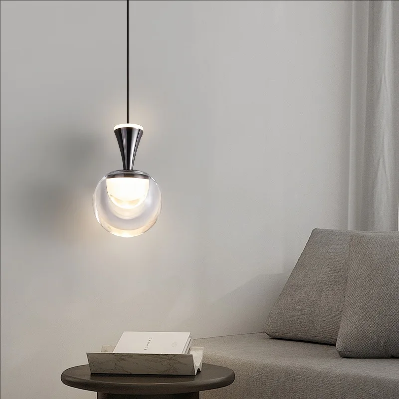 Lustre Transparent Acrylic Modern Fashion LED Decor Home Pendant Light Bedroom Bedside Light Dining Room Lighting Fixtures
Lustre Transparent Acrylic Modern Fashion LED Decor Home Pendant Light Bedroom Bedside Light Dining Room Lighting Fixtures