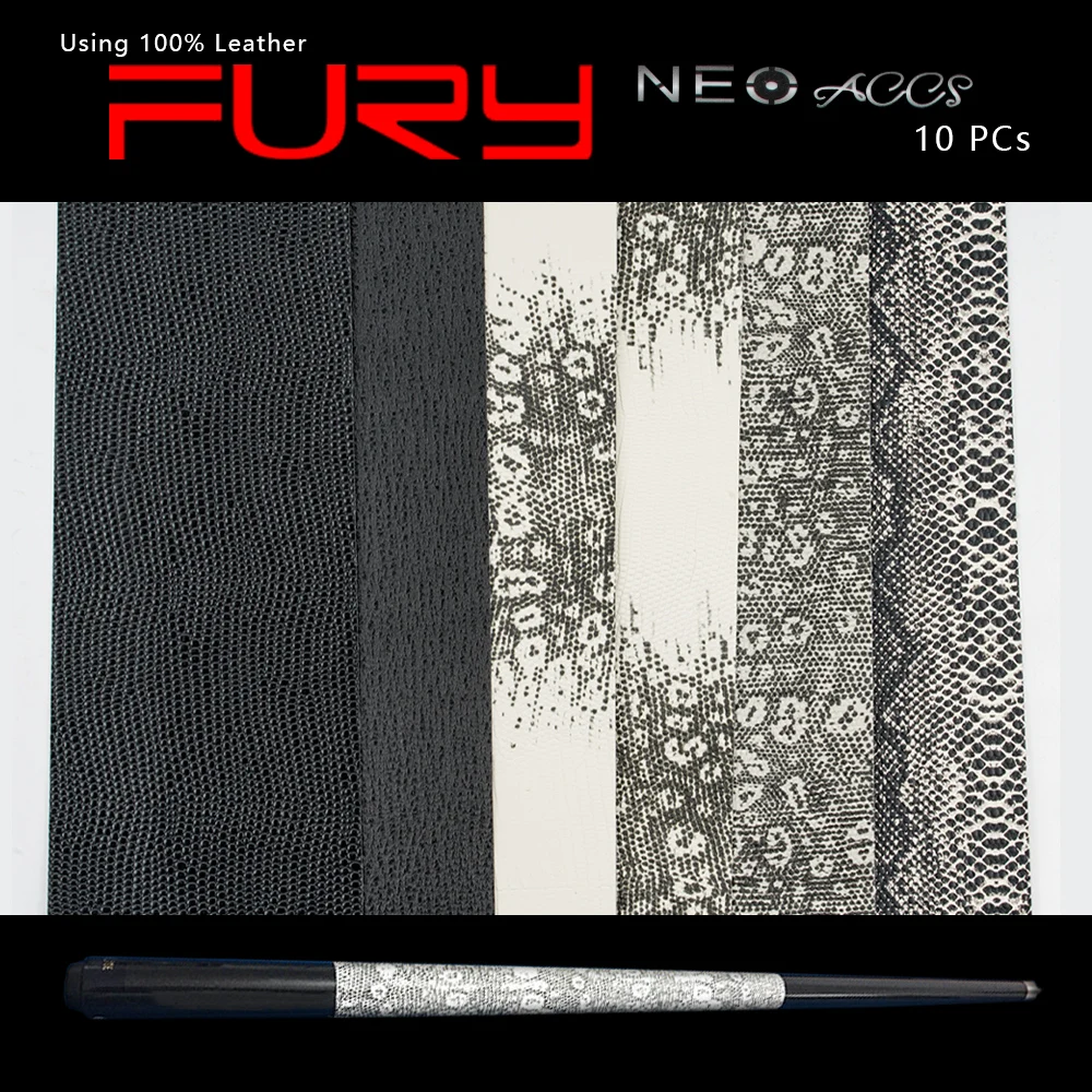Кожаная накидка FURY для бильярда 325*100*0,6 мм, тканевая ручка высокой плотности, водонепроницаемая нескользящая кожа ящерицы, аксессуары для кия для бассейна
Кожаная накидка FURY для бильярда 325*100*0,6 мм, тканевая ручка высокой плотности, водонепроницаемая нескользящая кожа ящерицы, аксессуары для кия для бассейна