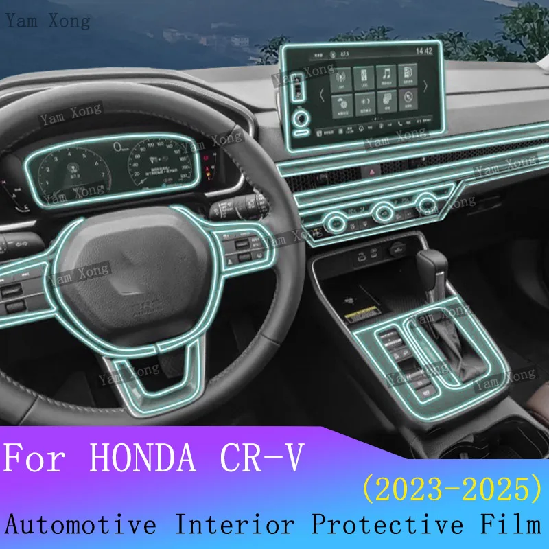 For HONDA CR-V CRV Car Panel Film Full set interior film Dashboard Transparent Protective Sticker navigation Anti-Scratch Film
For HONDA CR-V CRV Car Panel Film Full set interior film Dashboard Transparent Protective Sticker navigation Anti-Scratch Film