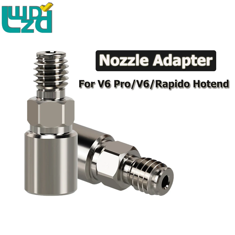Медная насадка для адаптера высокого потока для V6 V6 Pro Rapido Hotend, удлинительная насадка, коннектор блока с подогревом
Медная насадка для адаптера высокого потока для V6 V6 Pro Rapido Hotend, удлинительная насадка, коннектор блока с подогревом