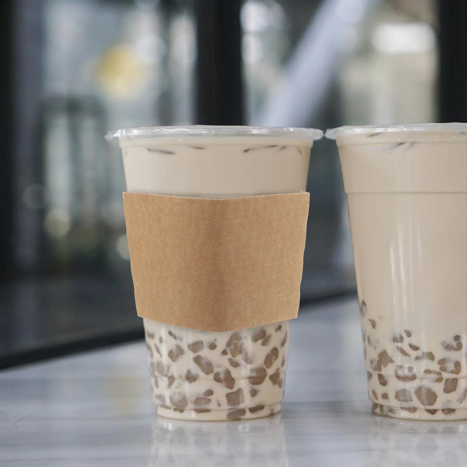 100Pcs Kraft Paper Coffee Cup Sleeves Corrugated Cardboard Hot Beverage Holder Disposable Heat Insulation Coffee Sleeve Bulk
100Pcs Kraft Paper Coffee Cup Sleeves Corrugated Cardboard Hot Beverage Holder Disposable Heat Insulation Coffee Sleeve Bulk