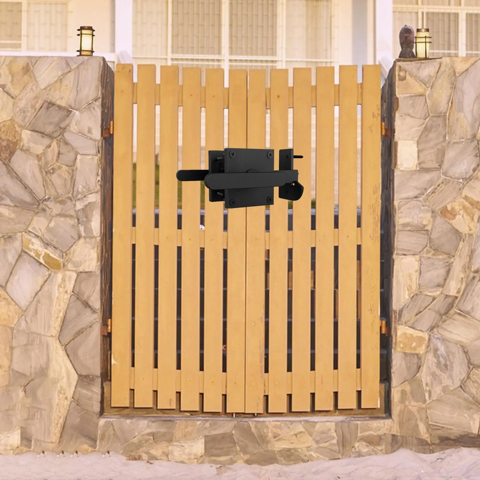 Double Side Gate Heavy Duty Aluminum Swinging Door Latch Gate Hardware Gate Fixings for Outdoor Fence Garden Pool Gate Backyard
Double Side Gate Heavy Duty Aluminum Swinging Door Latch Gate Hardware Gate Fixings for Outdoor Fence Garden Pool Gate Backyard