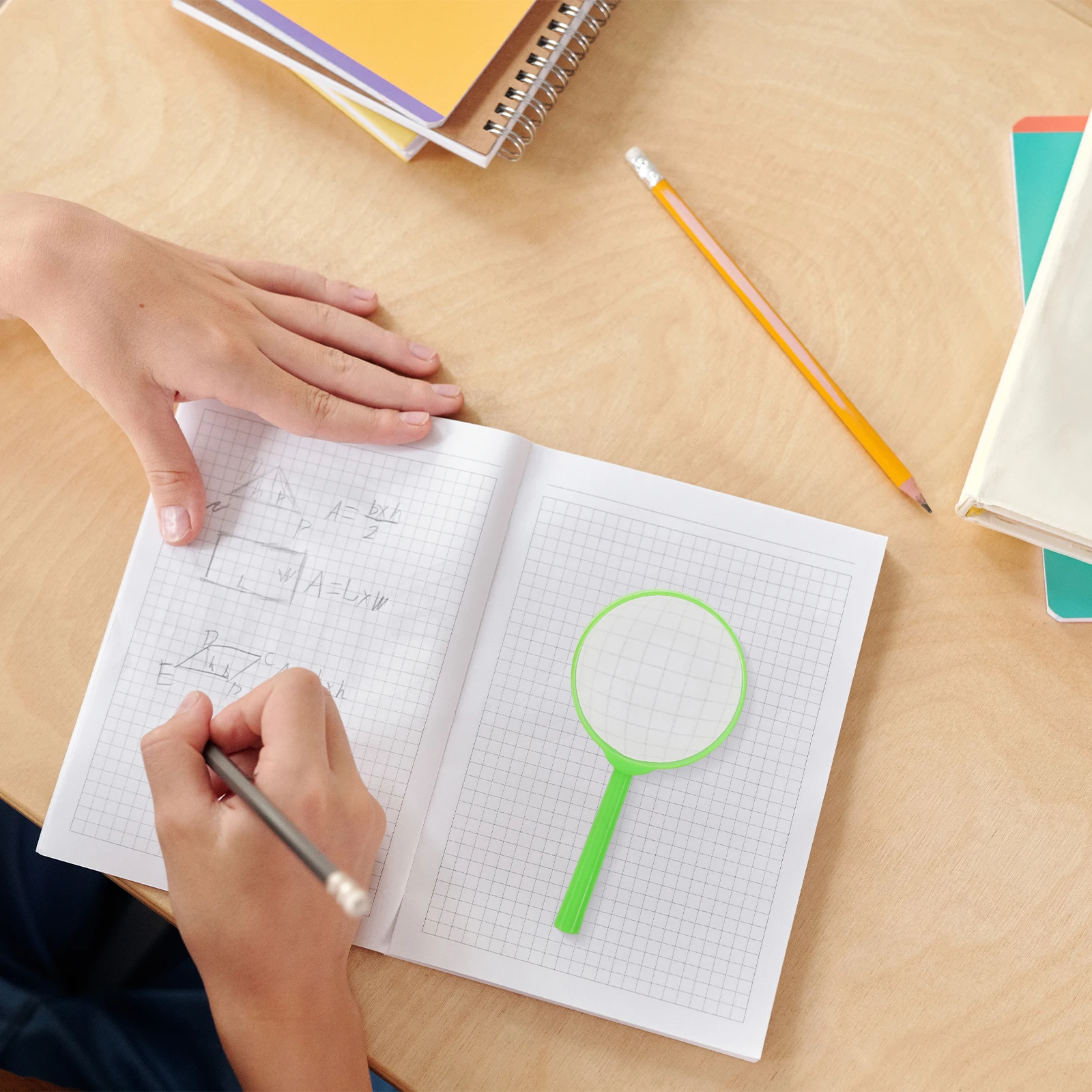 6pcs Handheld Magnifying Glass For Colorful Plastic Portable Reading Loupe With Handle Science Tool Gift Set
6pcs Handheld Magnifying Glass For Colorful Plastic Portable Reading Loupe With Handle Science Tool Gift Set