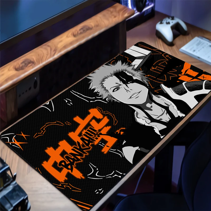 Gaming Mouse Pad B-bleach Accessories Office Gamer Keyboard Desk Mat Non-Slip Laptop ground mat Large PC game Anime Mousepad
Gaming Mouse Pad B-bleach Accessories Office Gamer Keyboard Desk Mat Non-Slip Laptop ground mat Large PC game Anime Mousepad