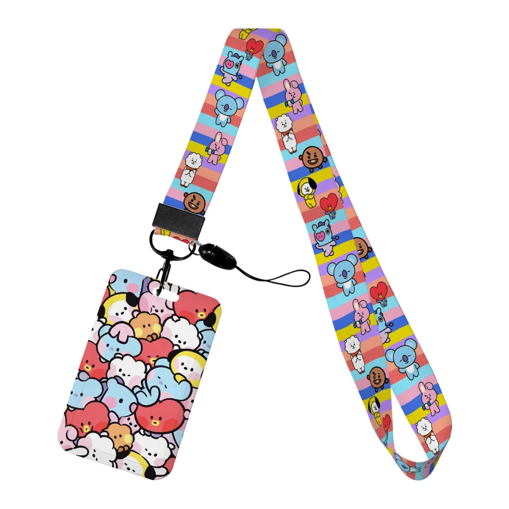 Cute Badge ID Credit Card Hotsale Cartoon Character Girls Student Card Holder Lanyards Pass Hang Rope Lanyard Keys Accessories
Cute Badge ID Credit Card Hotsale Cartoon Character Girls Student Card Holder Lanyards Pass Hang Rope Lanyard Keys Accessories