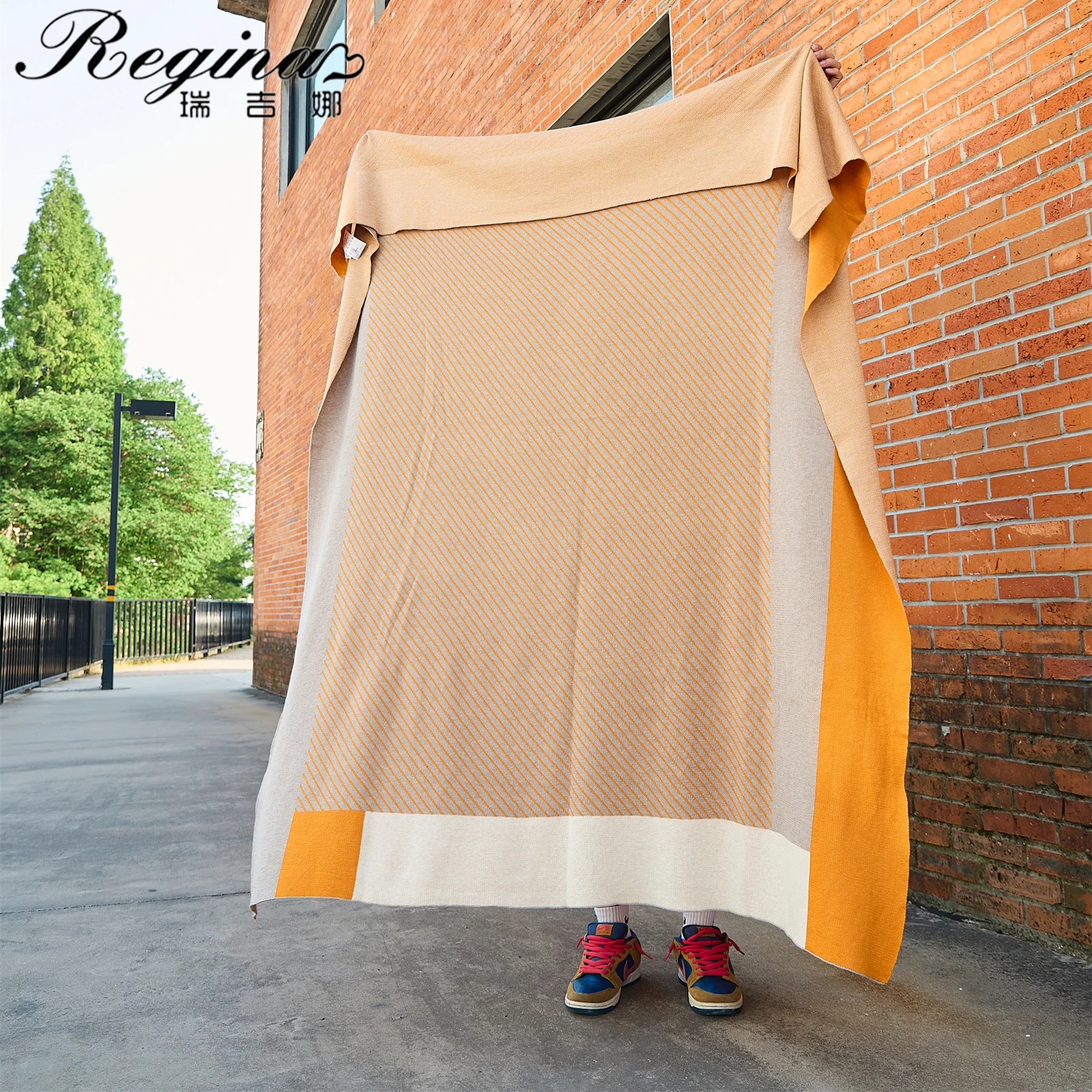REGINA Luxury Elegant Color Plaid Wool Blanket Beige Gray Yellow Home Decor Throw Blanket Warm Soft Sofa Bed Couch Warm Blankets
REGINA Luxury Elegant Color Plaid Wool Blanket Beige Gray Yellow Home Decor Throw Blanket Warm Soft Sofa Bed Couch Warm Blankets