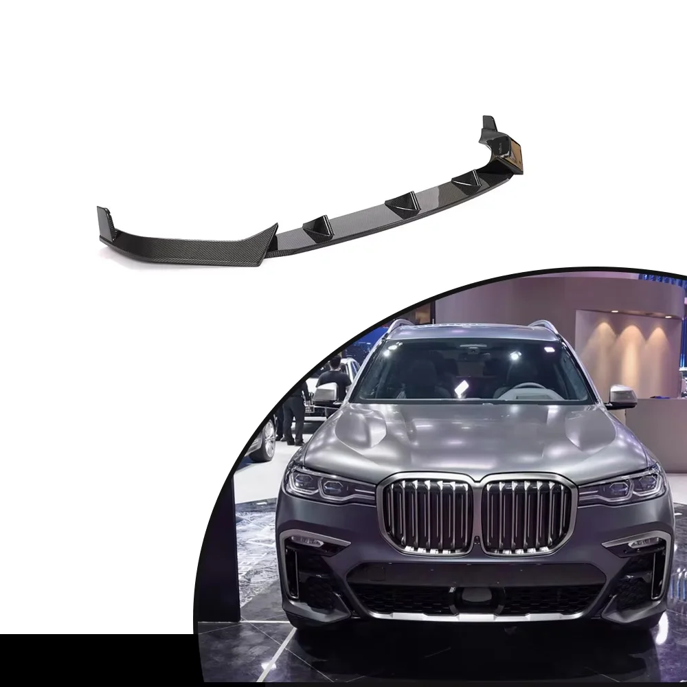 Facelift Upgrade Carbon Fiber Front Bumper Lip Carbon Front Lip For BMW X7 G07 M Sport Utility 4-Door 2019-2021
Facelift Upgrade Carbon Fiber Front Bumper Lip Carbon Front Lip For BMW X7 G07 M Sport Utility 4-Door 2019-2021