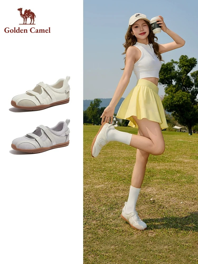 Golden Camel Women's Mary Jane Single Shoes 2026 Spring Fashion Vintage Round Toe Casual Shoes High Quality Elegant Sneakers
Golden Camel Women's Mary Jane Single Shoes 2026 Spring Fashion Vintage Round Toe Casual Shoes High Quality Elegant Sneakers