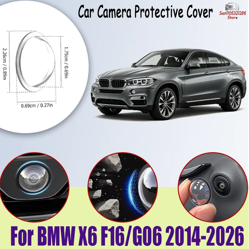 360 Reverse Cam Cover For BMW X6 F16/G06 2014-2026 2Pcs Anti-Scratch HD PC Lens Protector, Waterproof Easy Install
360 Reverse Cam Cover For BMW X6 F16/G06 2014-2026 2Pcs Anti-Scratch HD PC Lens Protector, Waterproof Easy Install