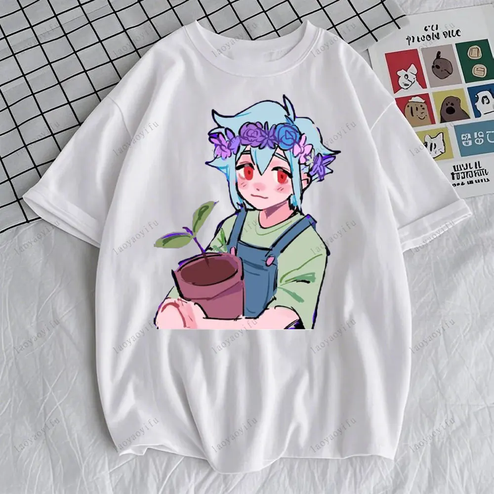 Omori Print Women T-shirt Shirt Harajuku Short Sleeve O-neck T-shirt Tops Clothing Aesthetic Clothes Street Fashion Sweatshirt
Omori Print Women T-shirt Shirt Harajuku Short Sleeve O-neck T-shirt Tops Clothing Aesthetic Clothes Street Fashion Sweatshirt