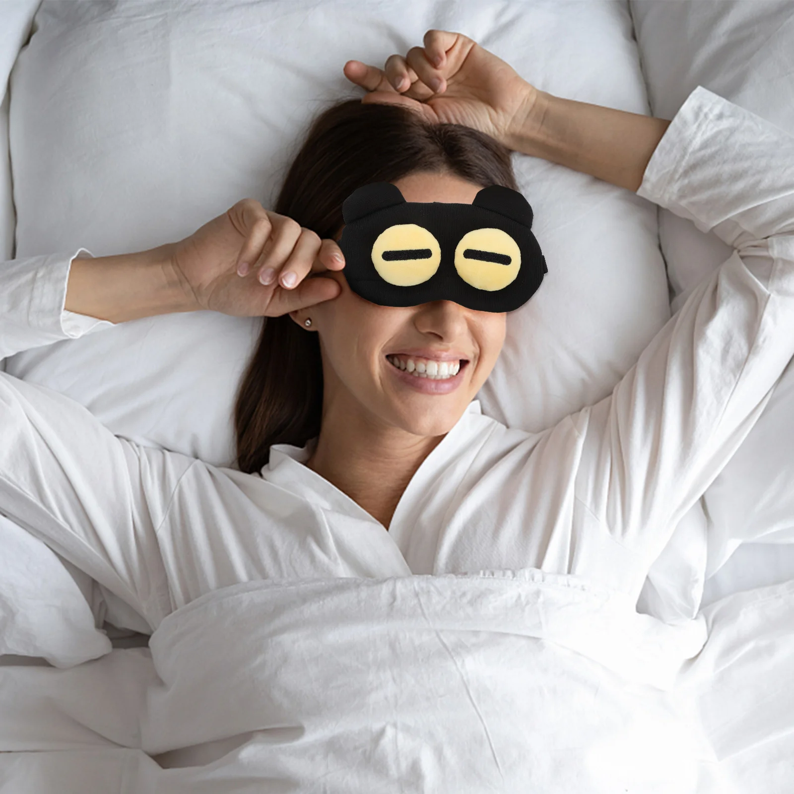 1 шт. удобная маска для сна, светонепроницаемая крышка для глаз для путешествий, отдыха ворса, портативная повязка на глаза, повязка на глаза для сна
1 шт. удобная маска для сна, светонепроницаемая крышка для глаз для путешествий, отдыха ворса, портативная повязка на глаза, повязка на глаза для сна