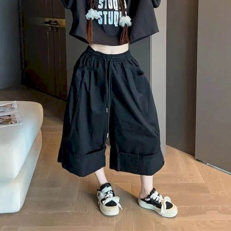 Wide Leg Pants for Women Oversized 2026 Summer Sale Casual Capri Baggy Pants Korean Style Elastic Waist Trousers Vintage Clothes
Wide Leg Pants for Women Oversized 2026 Summer Sale Casual Capri Baggy Pants Korean Style Elastic Waist Trousers Vintage Clothes