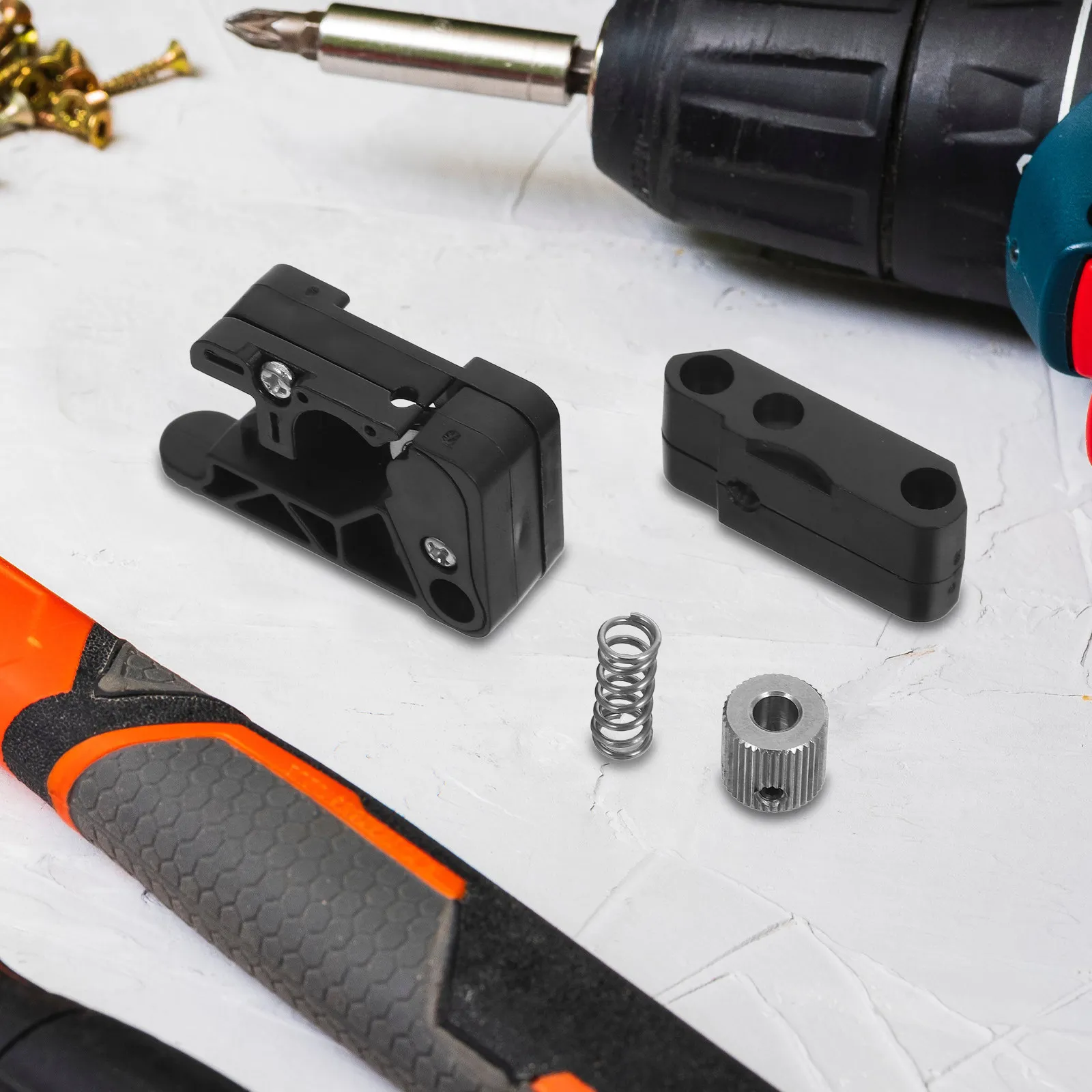 1.75mm Mk8 3D Printer Extruder Kit Metal Upgraded Replacement for I3 Kossel Aluminum Alloy High Pressure Drive with
1.75mm Mk8 3D Printer Extruder Kit Metal Upgraded Replacement for I3 Kossel Aluminum Alloy High Pressure Drive with