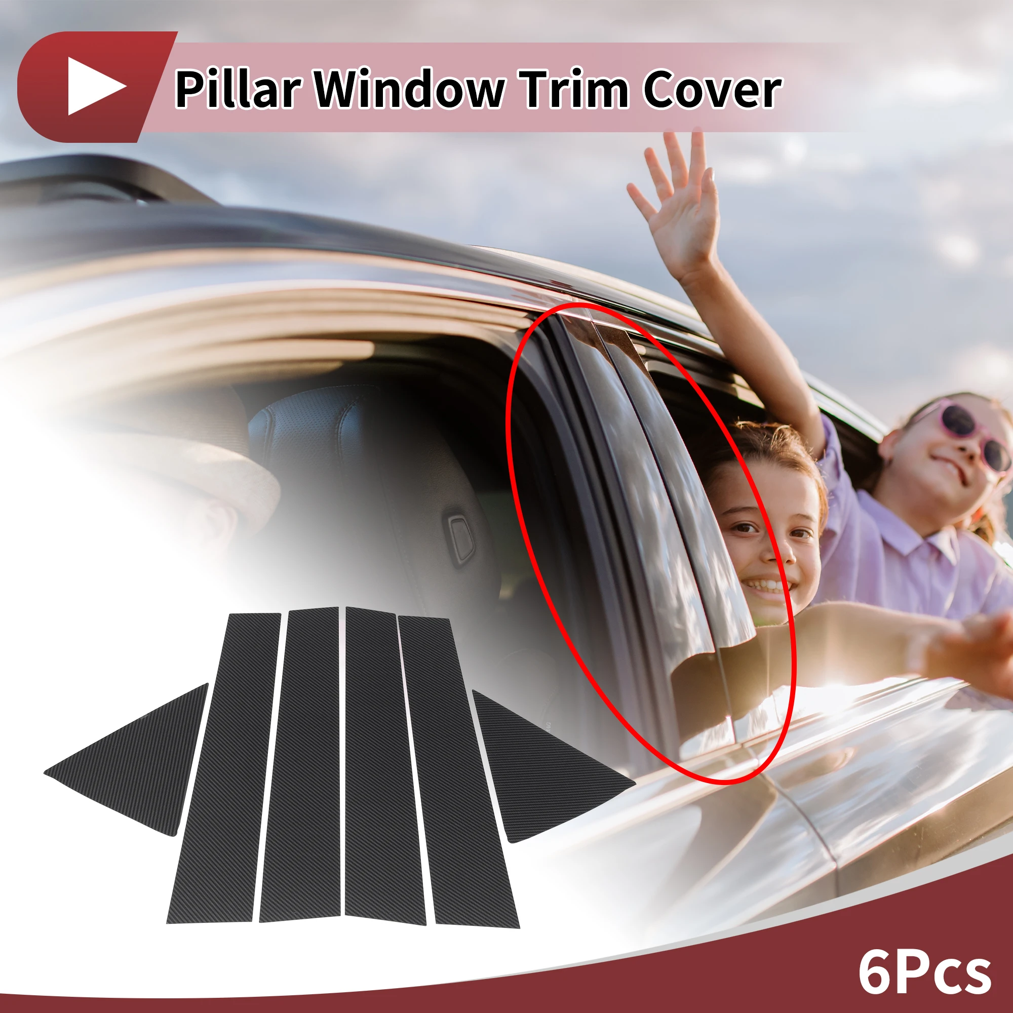 UXCELL Front Rear Left Right Door Pillar Window Trim for Lexus RX 2016-2022
UXCELL Front Rear Left Right Door Pillar Window Trim for Lexus RX 2016-2022