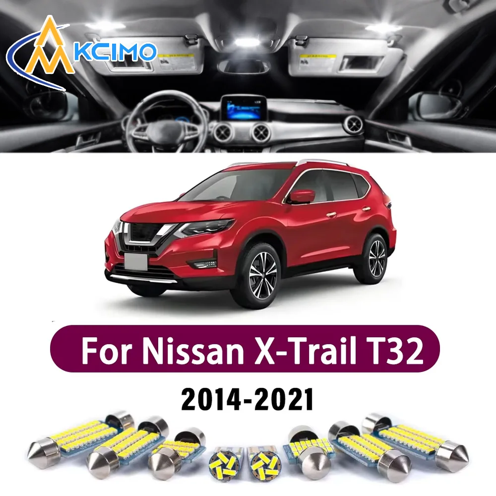 KCIMO New LED Canbus Interior Reading Dome Vanity Light Kit Suitable For Nissan X-Trail T32 2014-2021 Premium LED Safer Lights
KCIMO New LED Canbus Interior Reading Dome Vanity Light Kit Suitable For Nissan X-Trail T32 2014-2021 Premium LED Safer Lights