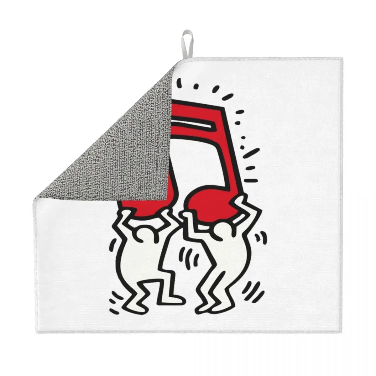 Custom Abstract Graffiti Haring Scream Dish Drying Mat for Kitchen Absorbent Quick Dry Keith Geometric Microfiber Drainer Pads
Custom Abstract Graffiti Haring Scream Dish Drying Mat for Kitchen Absorbent Quick Dry Keith Geometric Microfiber Drainer Pads
