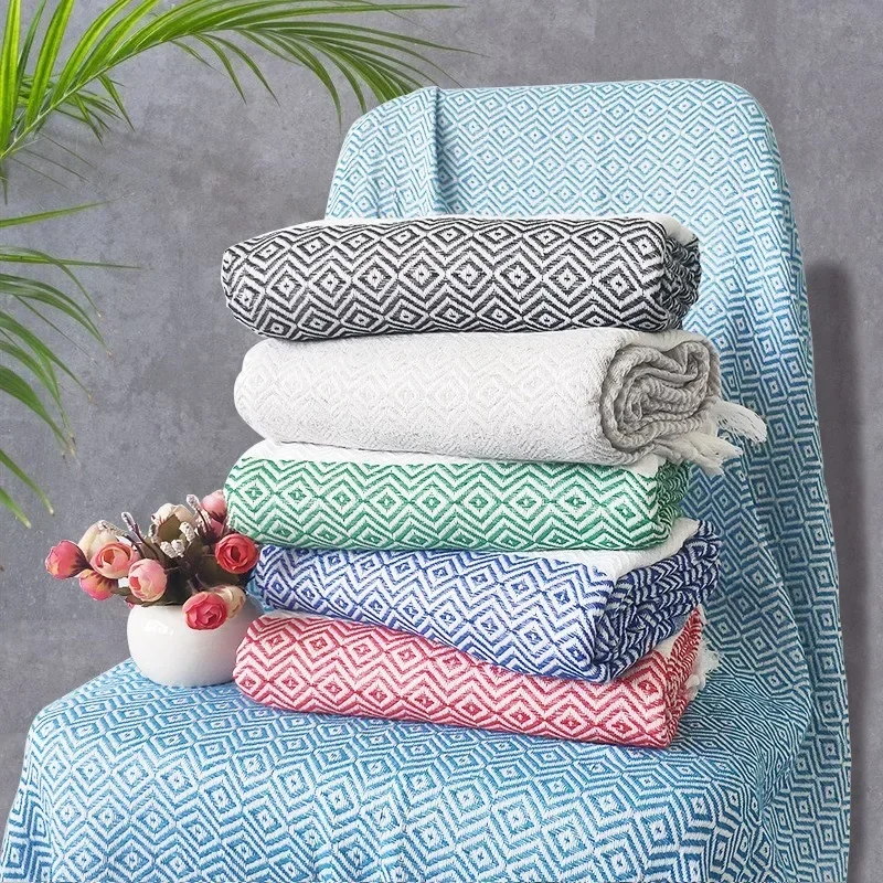 Tasseled Turkish Cotton Absorbent Beach & Bath Towel for Swimming & Sun Protection
Tasseled Turkish Cotton Absorbent Beach & Bath Towel for Swimming & Sun Protection