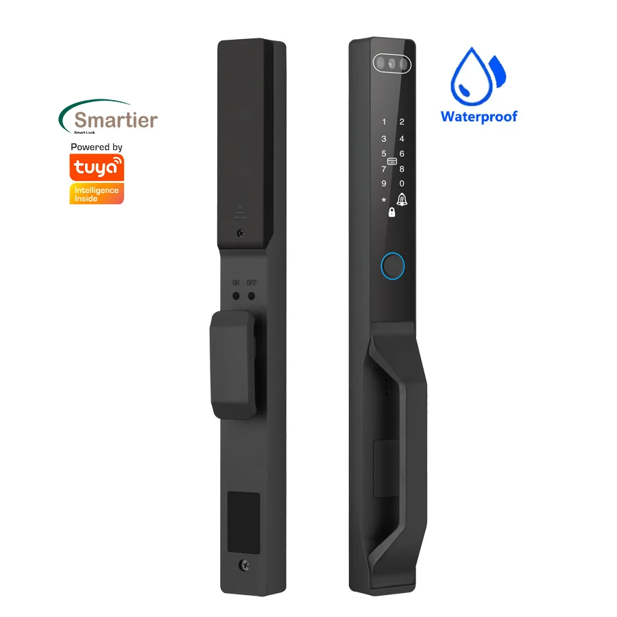 Smartier 3d Face Recognition Biometric Fingerprint Smart Door Lock Tuya Wifi Slim Digital Locks
Smartier 3d Face Recognition Biometric Fingerprint Smart Door Lock Tuya Wifi Slim Digital Locks