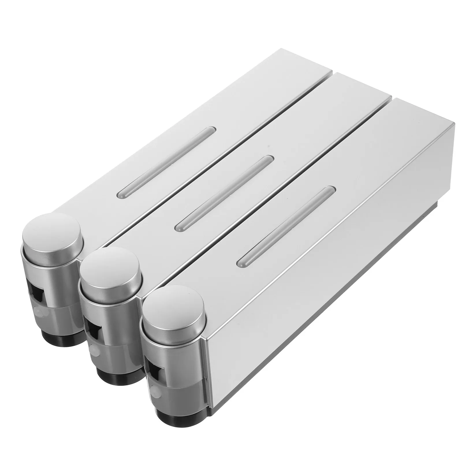 Soap Dispenser 3 Chamber Wall Mounted Bathroom Shower Gel Shampoo Conditioner Dispenser Leakproof Storage Shower Soap Holder
Soap Dispenser 3 Chamber Wall Mounted Bathroom Shower Gel Shampoo Conditioner Dispenser Leakproof Storage Shower Soap Holder