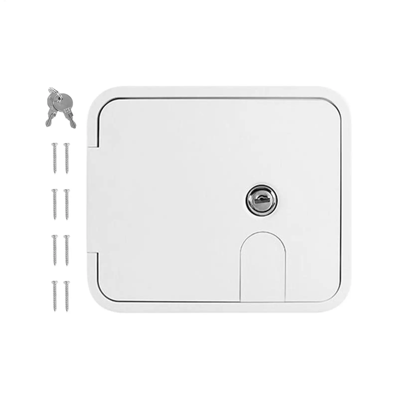 RV Access Door Rust Resistant Compartment Cover RV Cord Storage Hatch For Inspection Port Floor Cable Indoor Vehicles
RV Access Door Rust Resistant Compartment Cover RV Cord Storage Hatch For Inspection Port Floor Cable Indoor Vehicles