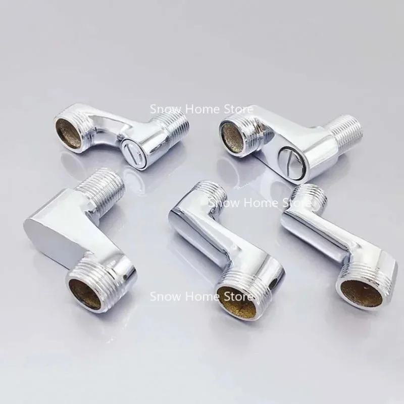 Large Bend Angle Copper Shower Faucet, Electroplating, Large Offset Foot, Distance Reduction, Angle Adjustment
Large Bend Angle Copper Shower Faucet, Electroplating, Large Offset Foot, Distance Reduction, Angle Adjustment
